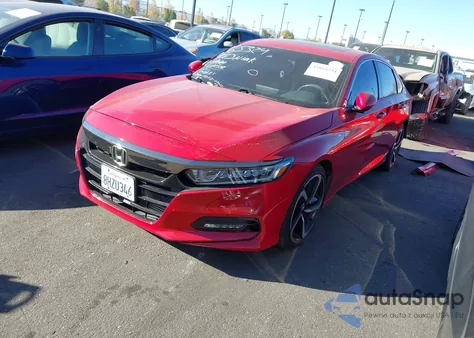 2018 Honda Accord Sport 2.0T из США, поврежденный, VIN 1HGCV2E3XJA048194